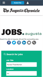 Mobile Screenshot of jobs.augusta.com