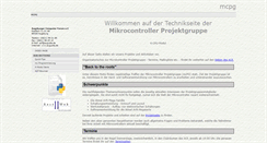 Desktop Screenshot of mcpg.augusta.de
